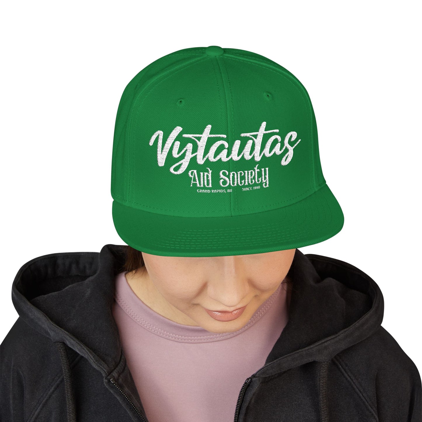 Vytautas Est. 1910 - Simplistic Embroidered Atlanta Style Vytautas 1910 Snapback Hat