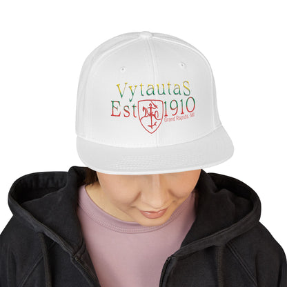 Vytautas Est. 1910 Crest 2 Embroidered Atlanta 1910 Snapback Hat
