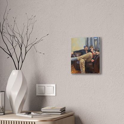 Custom Family Portrait Canvas Print — Stretched 0.75"