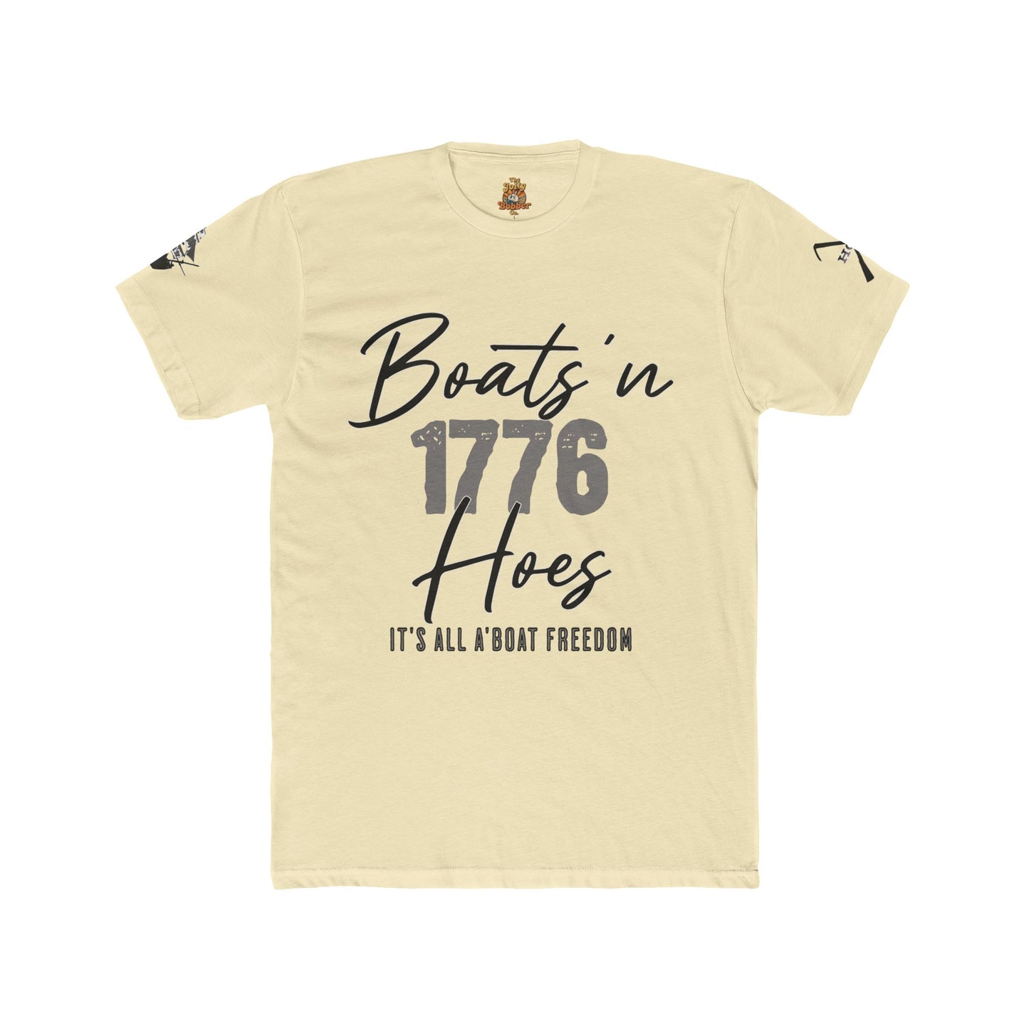 Boats'N Hoes 1776 Unisex Cotton Crew Tee