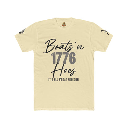 Boats'N Hoes 1776 Unisex Cotton Crew Tee