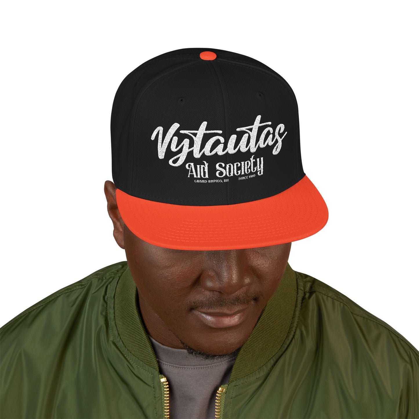Vytautas Est. 1910 - Simplistic Embroidered Atlanta Style Vytautas 1910 Snapback Hat