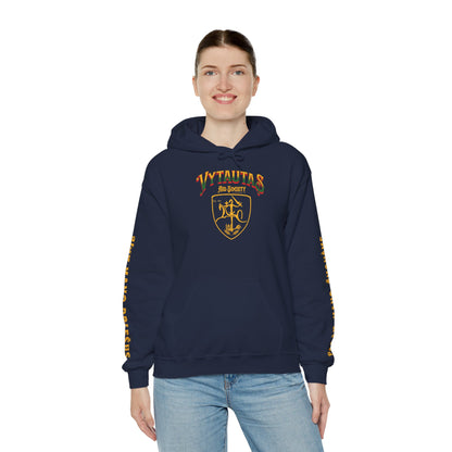 Vytautas Hoodie — Baltic Knight Crest 2 Hooded Sweatshirt