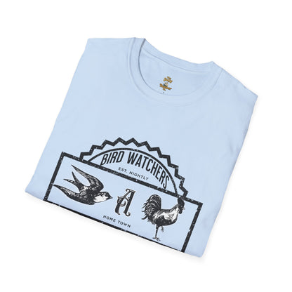 The Jolly Bobber Co. Bird Watching Club Adult Tee