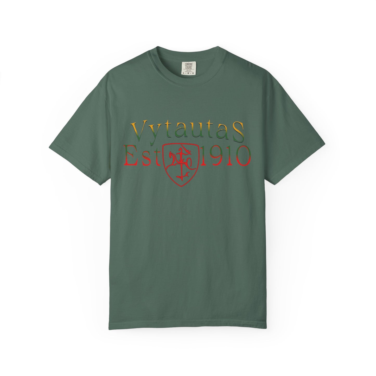 Vytautas Est. 1910 T-Shirt — Grand Rapids Aid Society Retro Logo Tee