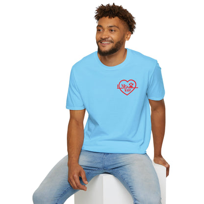 Jeep Heartbeat T-Shirt — Jeep Life Heart EKG Logo Tee