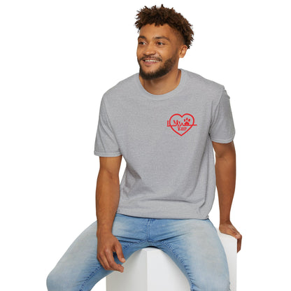 Jeep Heartbeat T-Shirt — Jeep Life Heart EKG Logo Tee