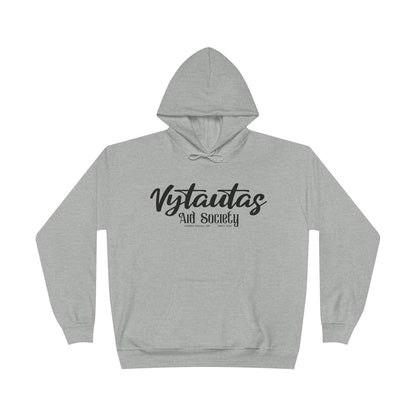 Vytautas Aid Society Hoodie — Simple Script Logo Pullover