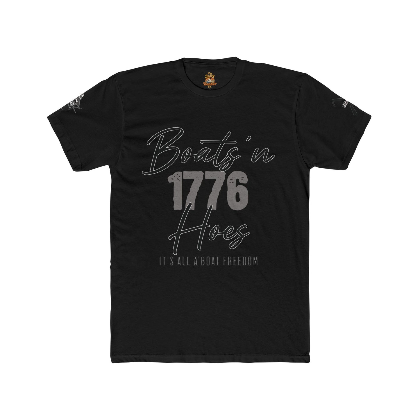 Boats'N Hoes 1776 Unisex Cotton Crew Tee