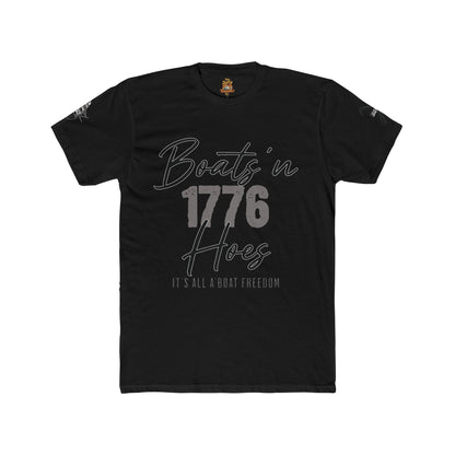 Boats'N Hoes 1776 Unisex Cotton Crew Tee