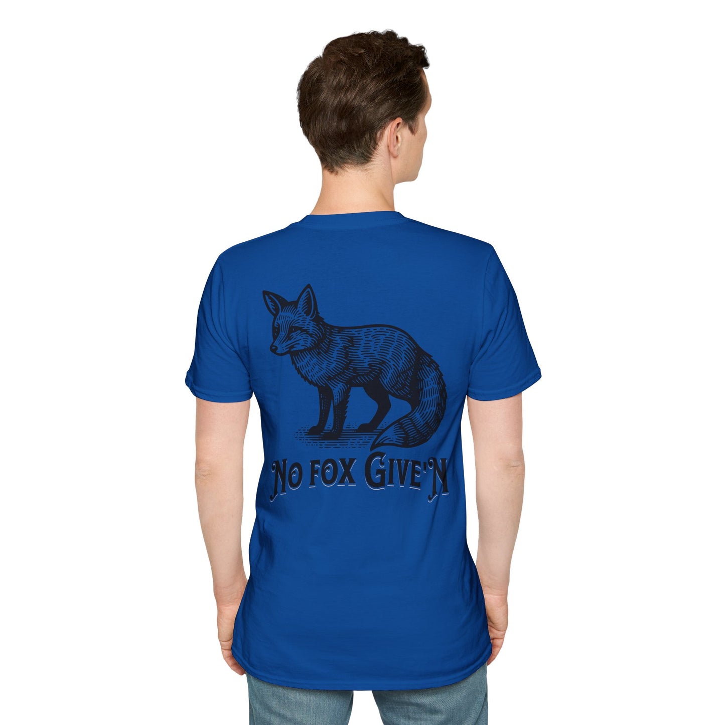 T-Shirt — 'No Fox Give'n' Vintage Fox Graphic Tee
