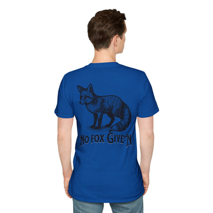 T-Shirt — 'No Fox Give'n' Vintage Fox Graphic Tee