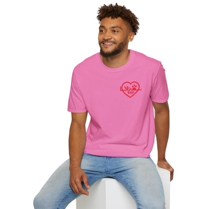 Jeep Heartbeat T-Shirt — Jeep Life Heart EKG Logo Tee