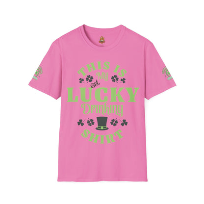 Lucky Drinking Shirt Tee — "This Is My get Lucky Drinking Shirt" St. Patrick’s Day T-Shirt