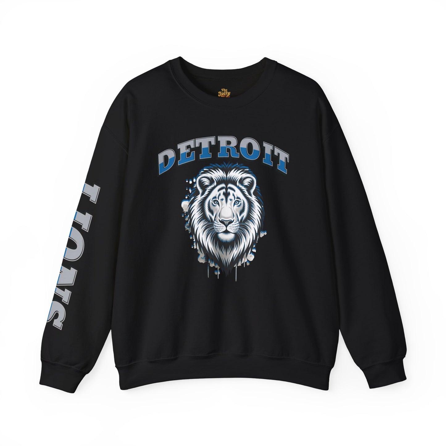 Detroit Lions Footbal Season Unisex Crewneck Sweatshirt, NFL Fan Apparel, Sports Team Hoodie, Game Day Outfit, Gift for Football Lovers - The Jolly Bobber 