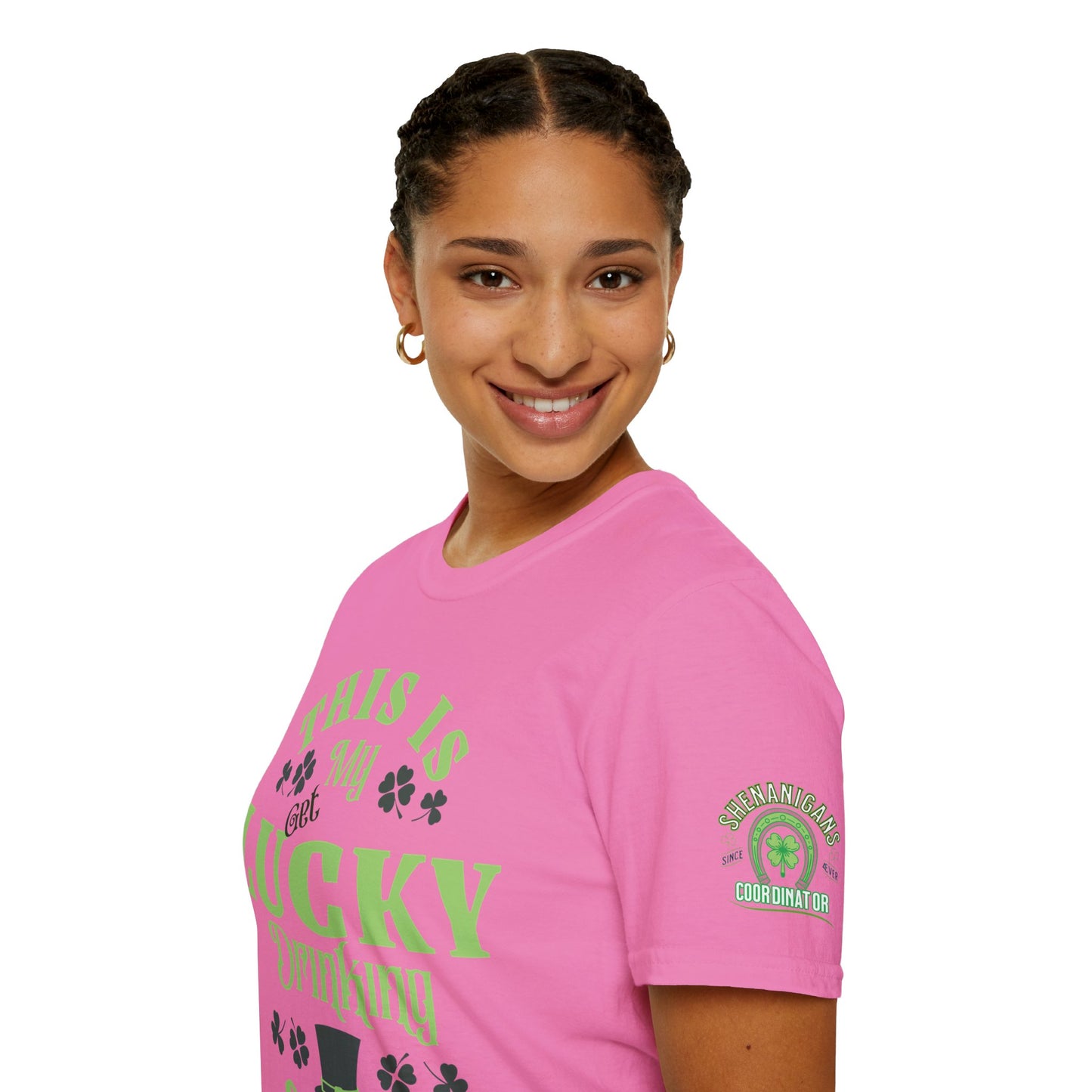 Lucky Drinking Shirt Tee — "This Is My get Lucky Drinking Shirt" St. Patrick’s Day T-Shirt