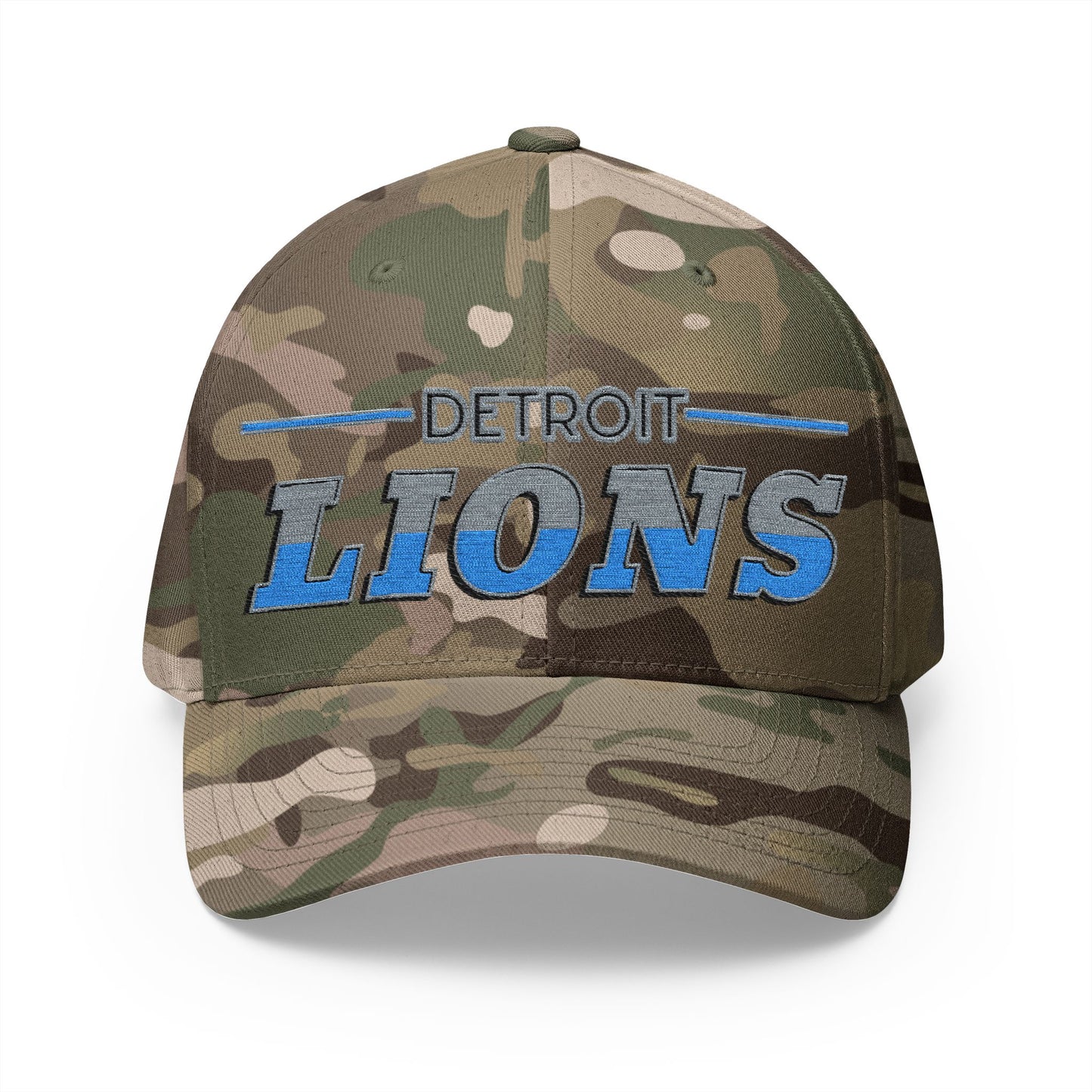 Detroit Lions Embroidered Cap Premium Quality & Style - The Jolly Bobber 
