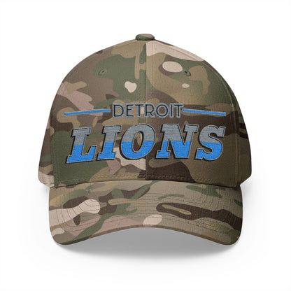 Detroit Lions Embroidered Cap Premium Quality & Style - The Jolly Bobber 
