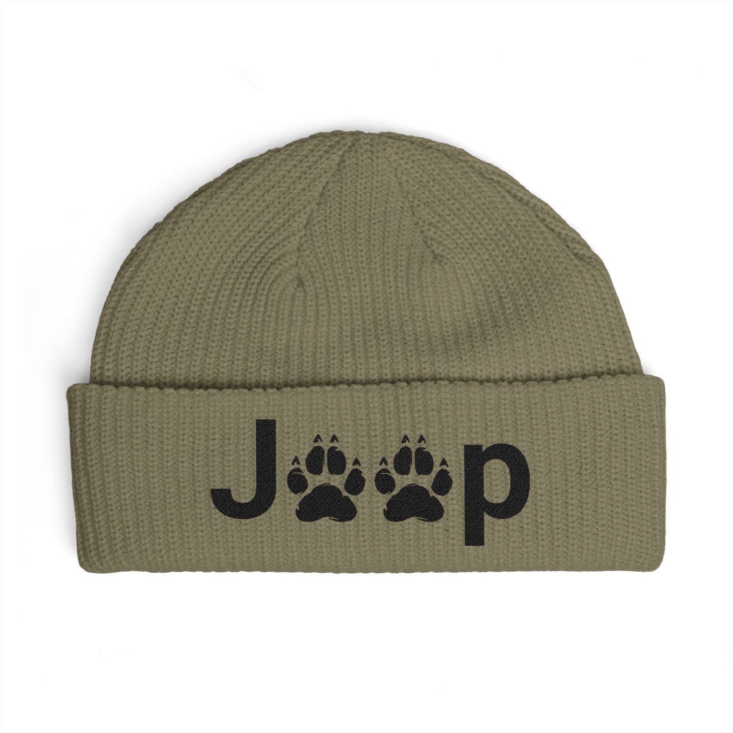 Jeep Paw Print Cuff Beanie