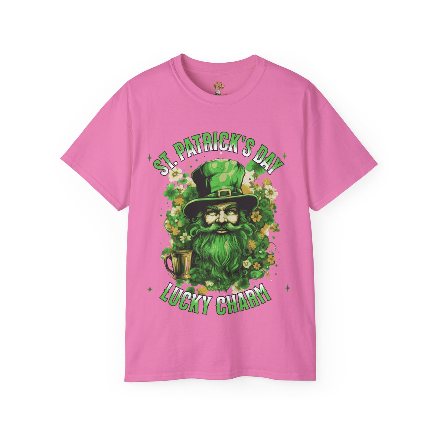 St. Patrick's Day Lucky Charm T-Shirt — Leprechaun Beer Mug Design