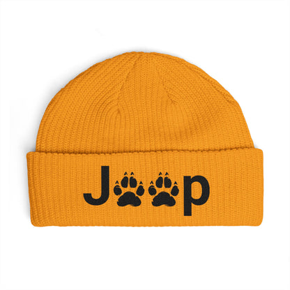 Jeep Paw Print Cuff Beanie