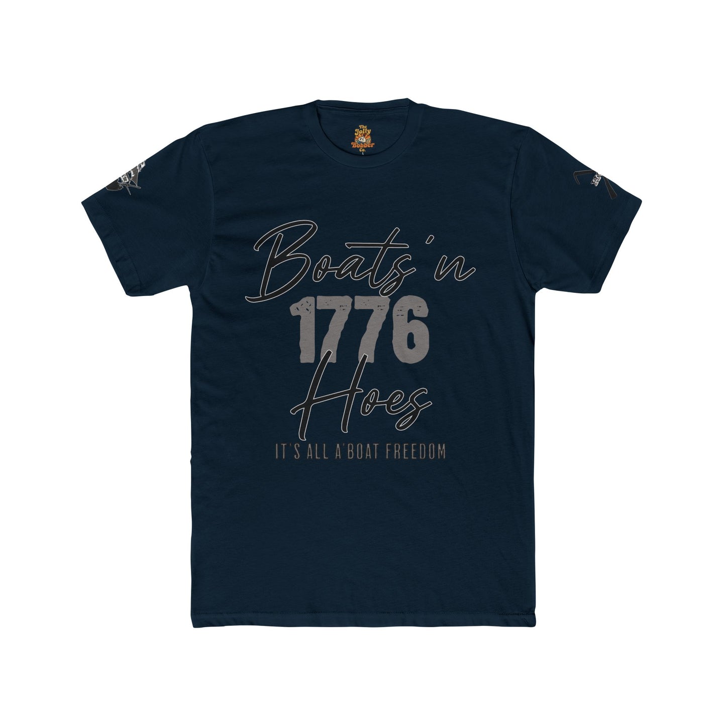 Boats'N Hoes 1776 Unisex Cotton Crew Tee