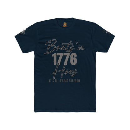 Boats'N Hoes 1776 Unisex Cotton Crew Tee