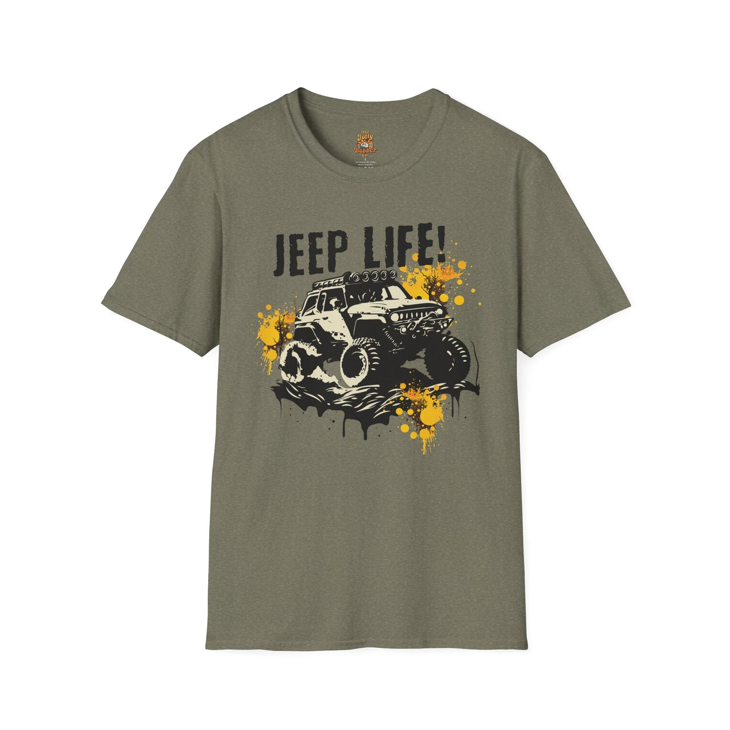Jeep Life Unisex Softstyle off road T-Shirt