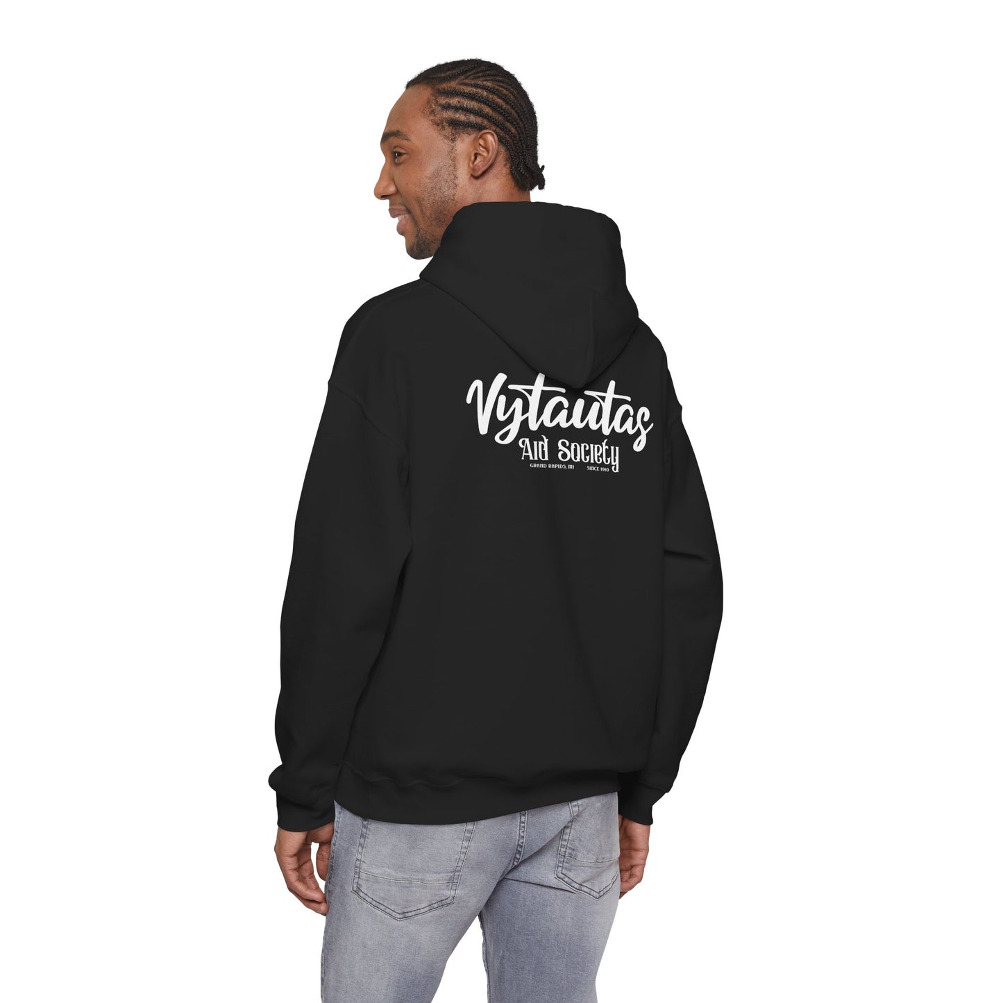 Vytautas Hoodie — Simplistic Lithuanian club Hooded Sweatshirt