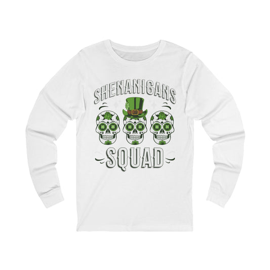 St. Patrick's Shenanigans Squad Long Sleeve Tee