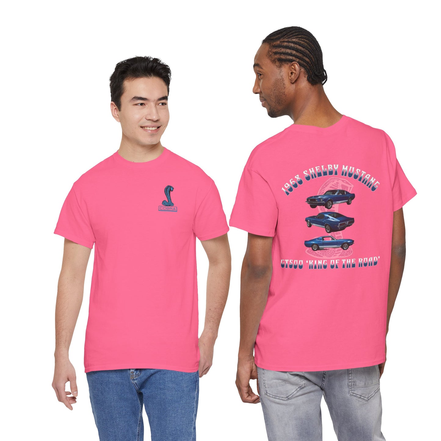 Shelby Mustang Tee — 1968 Shelby Mustang Cobra Graphic T-Shirt