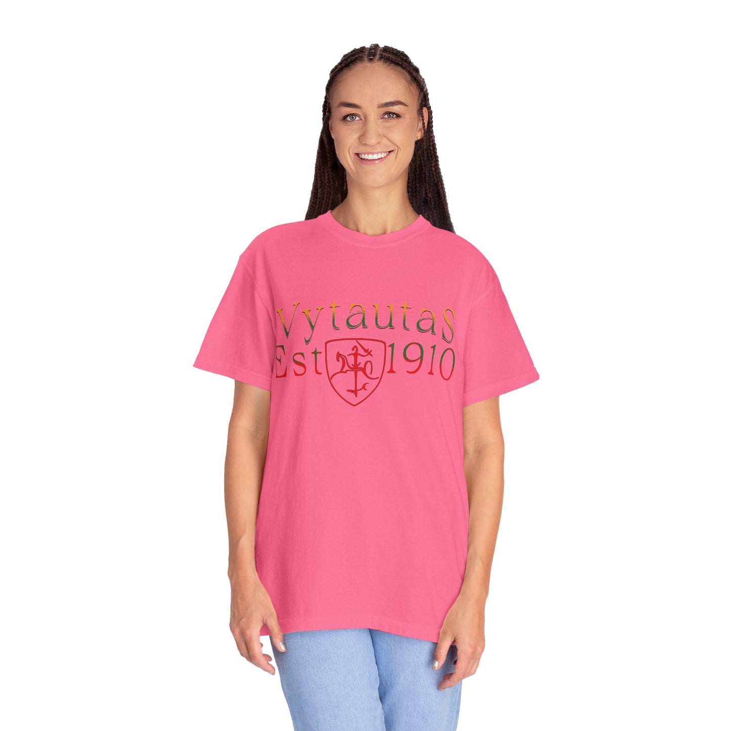 Vytautas Est. 1910 T-Shirt — Grand Rapids Aid Society Retro Logo Tee