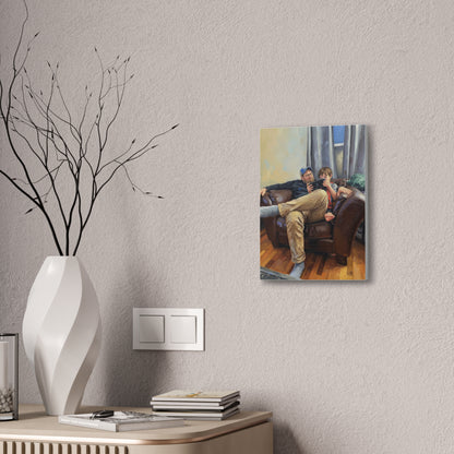 Custom Family Portrait Canvas Print — Stretched 0.75"