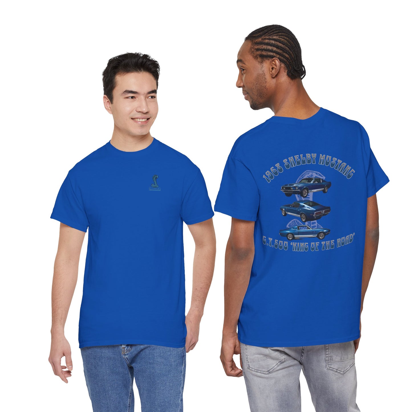 Shelby Mustang Tee — 1968 Shelby Mustang Cobra Graphic T-Shirt