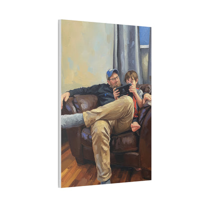 Custom Family Portrait Canvas Print — Stretched 0.75"