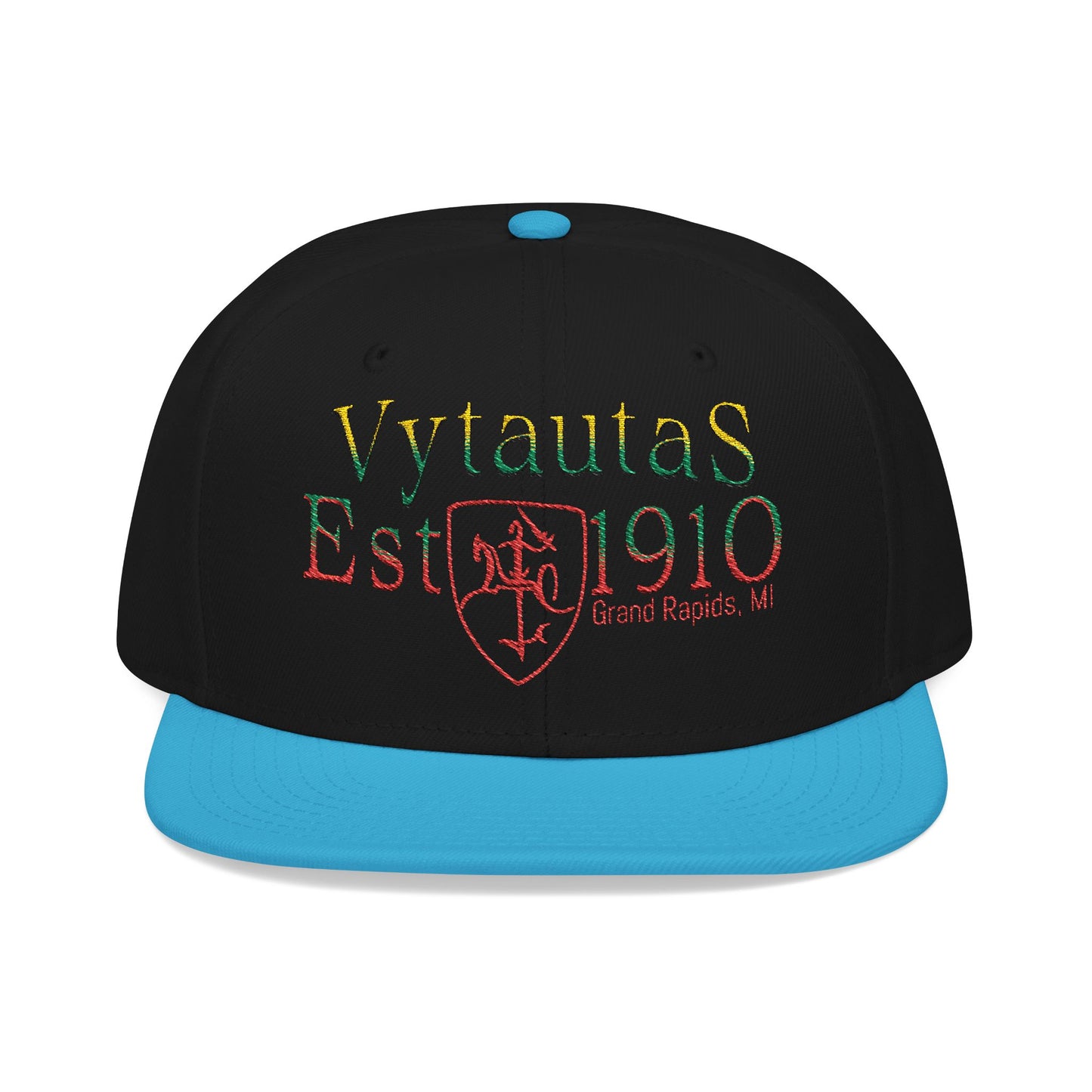 Vytautas Est. 1910 Crest 2 Embroidered Atlanta 1910 Snapback Hat