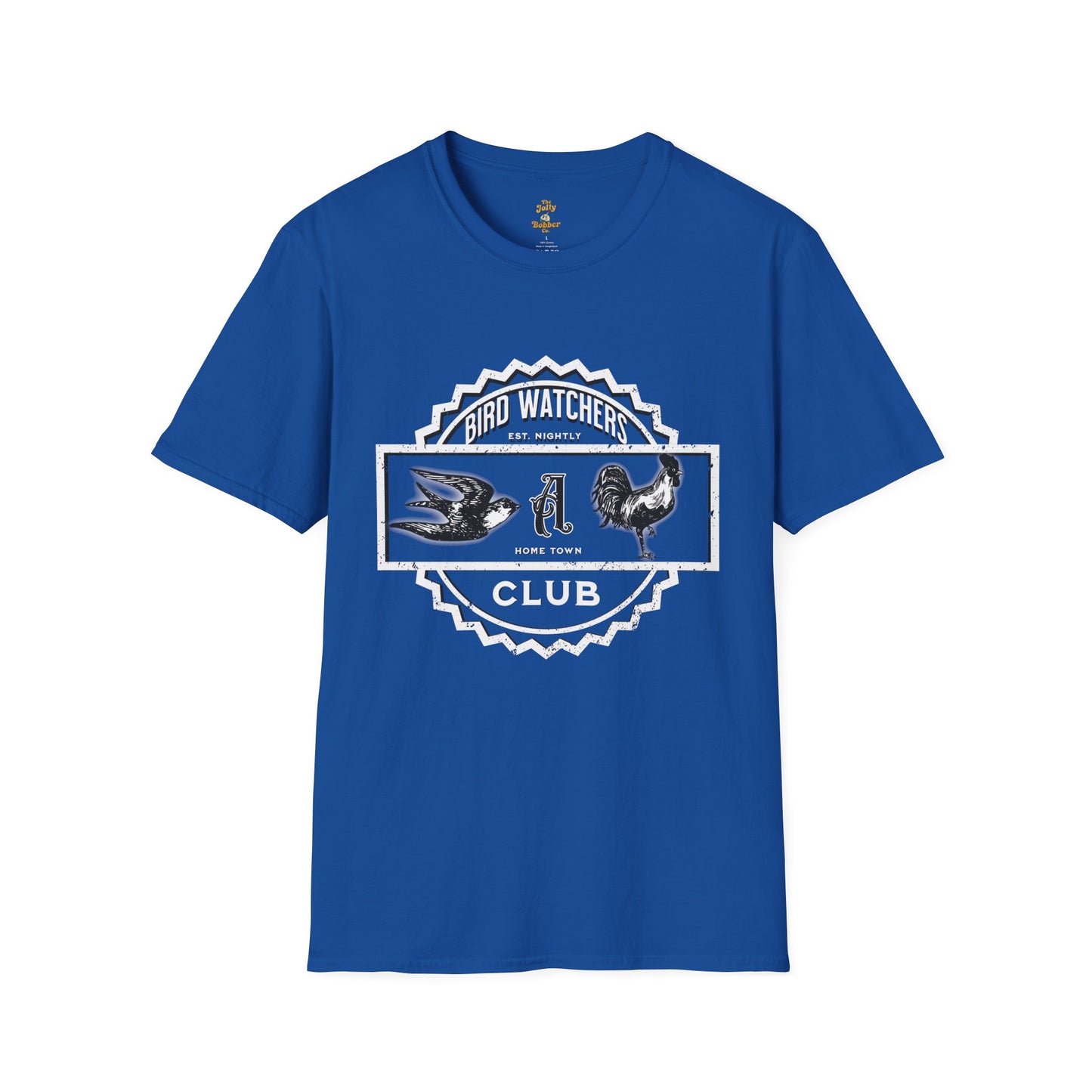The Jolly Bobber Co. Bird Watching Club Adult Tee