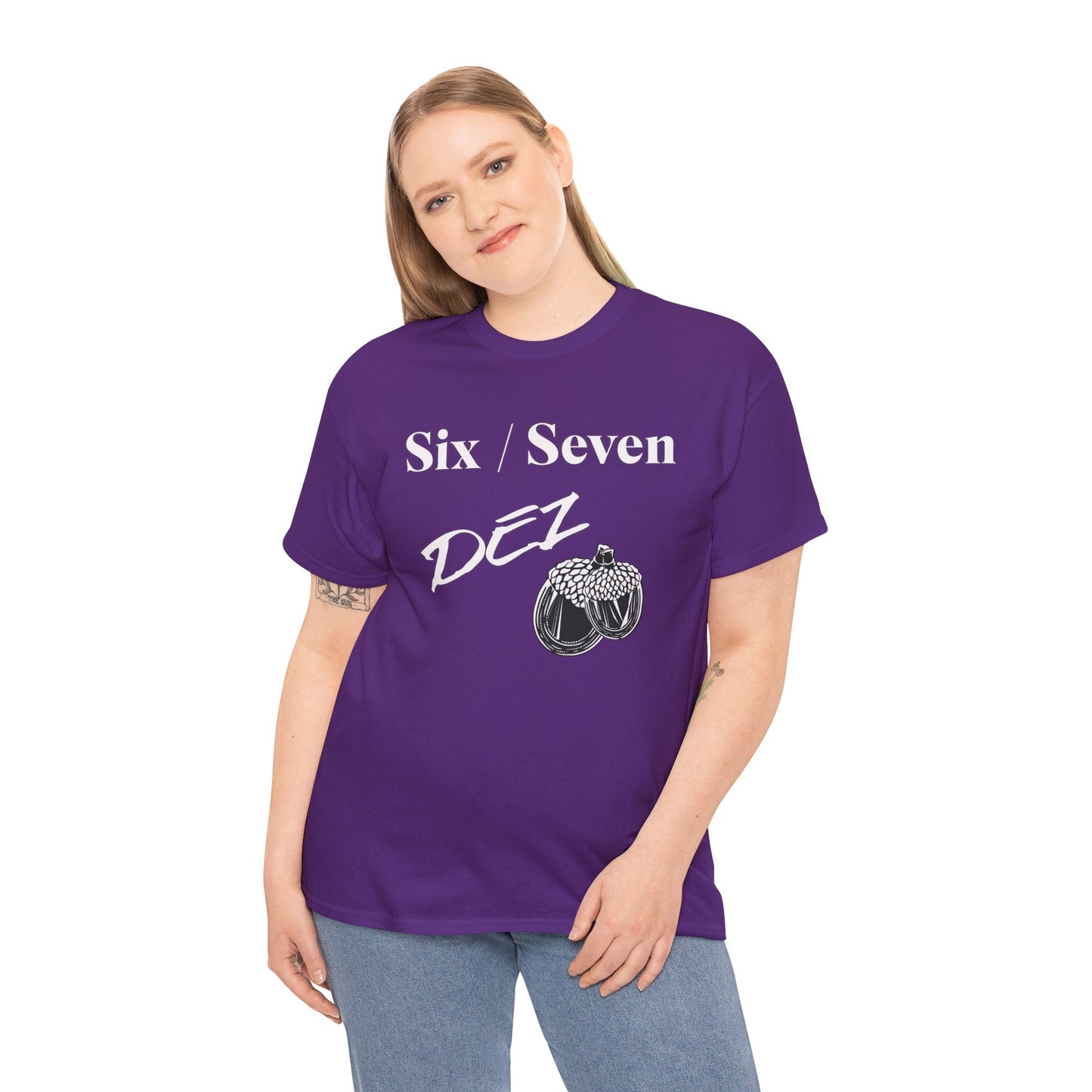 Graphic Tee - 'Six OR Seven Dez Nuts' Design - Casual T-shirt, Gifts for Friends, Everyday Wear - Unisex