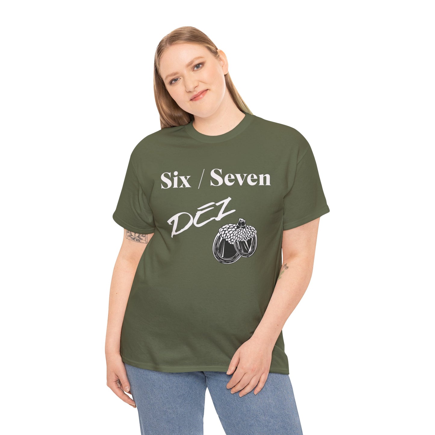 Graphic Tee - 'Six OR Seven Dez Nuts' Design - Casual T-shirt, Gifts for Friends, Everyday Wear - Unisex