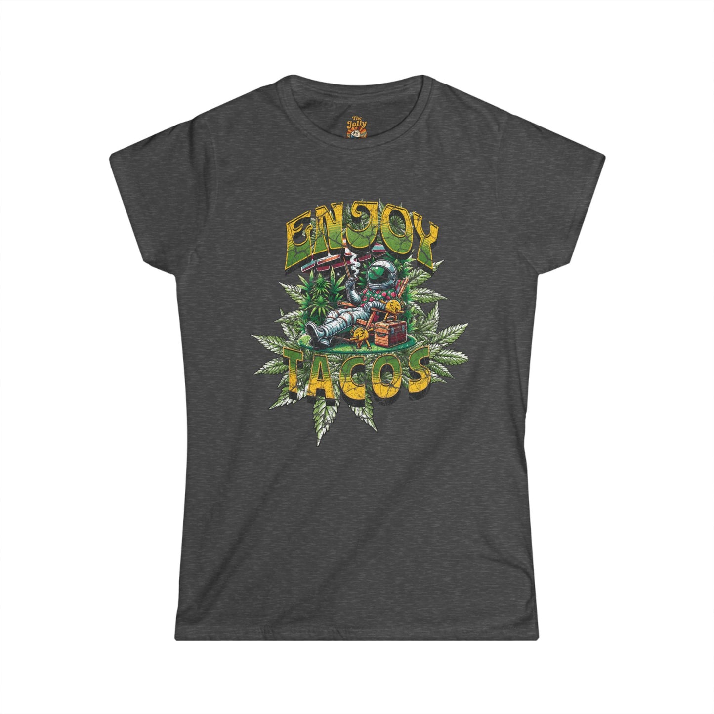Enjoy the Tacos & Weed / Pot Women's Softstyle Tee