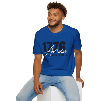 1776 America "It's All About Freedom" T-Shirt
