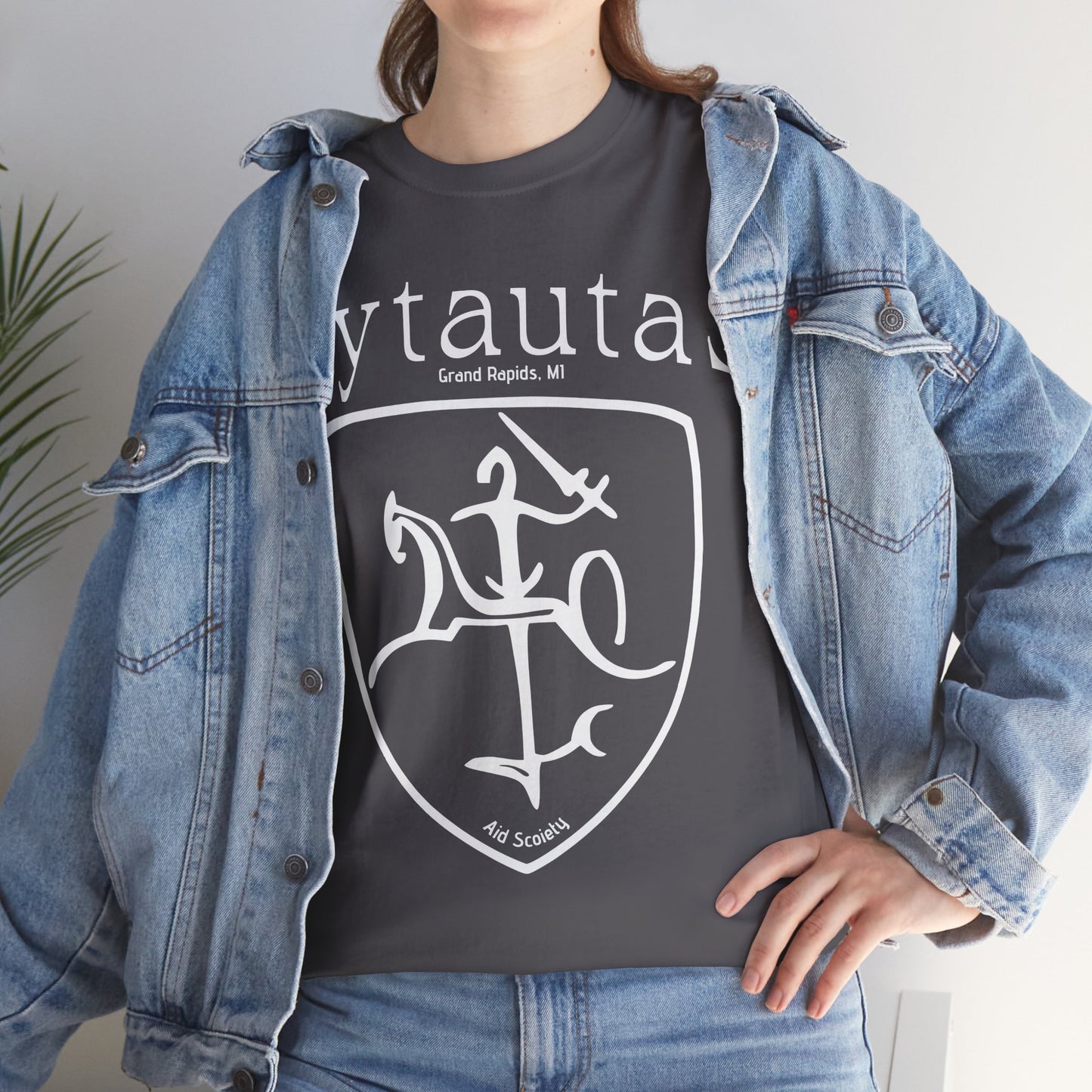 Vytautas Aid Society Unisex Heavy Cotton Tee