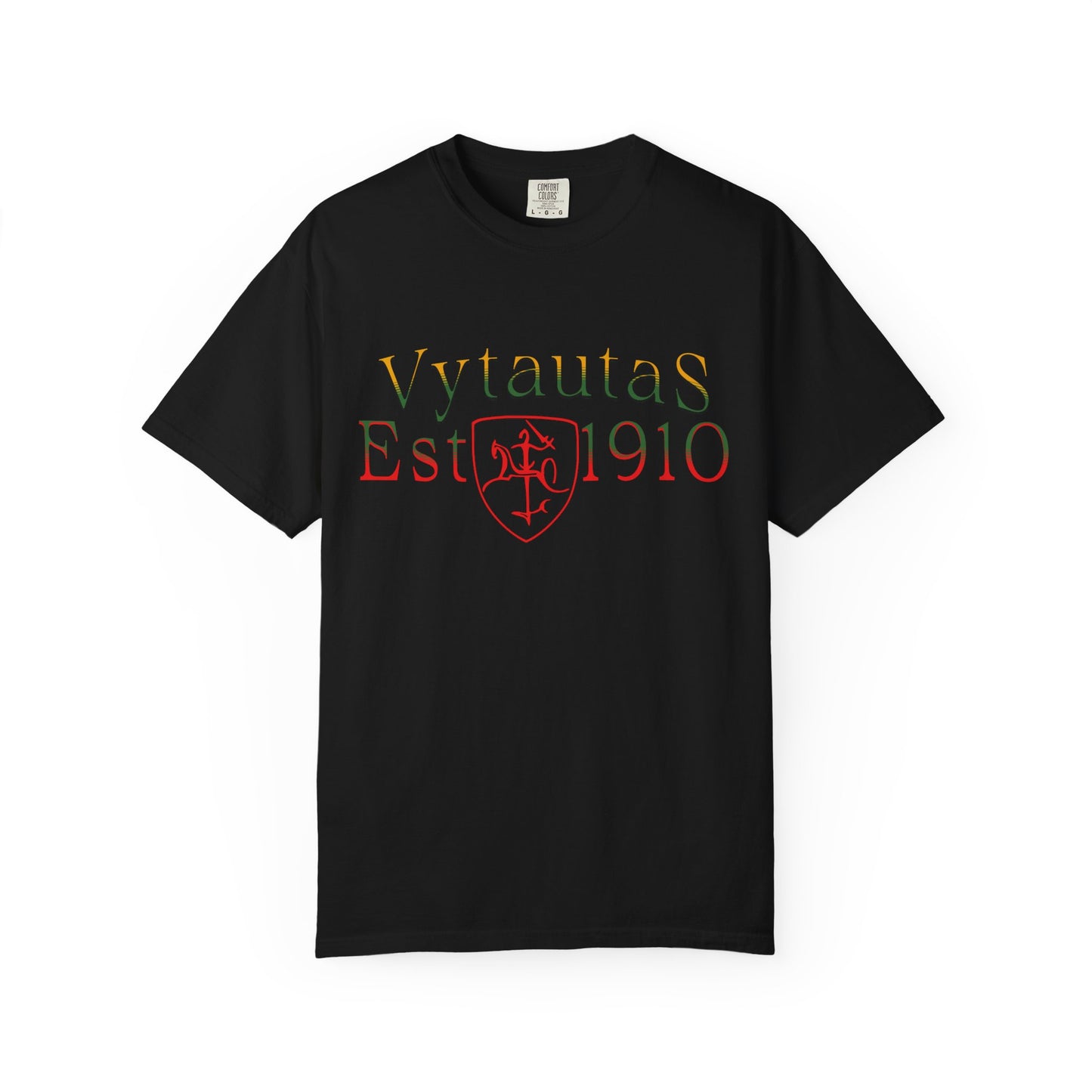 Vytautas Est. 1910 T-Shirt — Grand Rapids Aid Society Retro Logo Tee