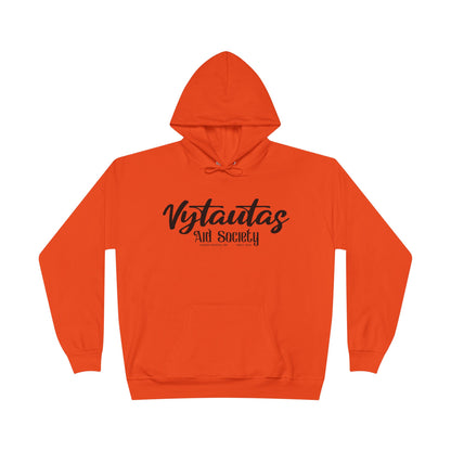 Vytautas Aid Society Hoodie — Simple Script Logo Pullover
