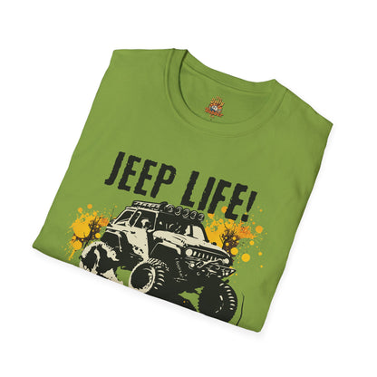 Jeep Life Unisex Softstyle off road T-Shirt