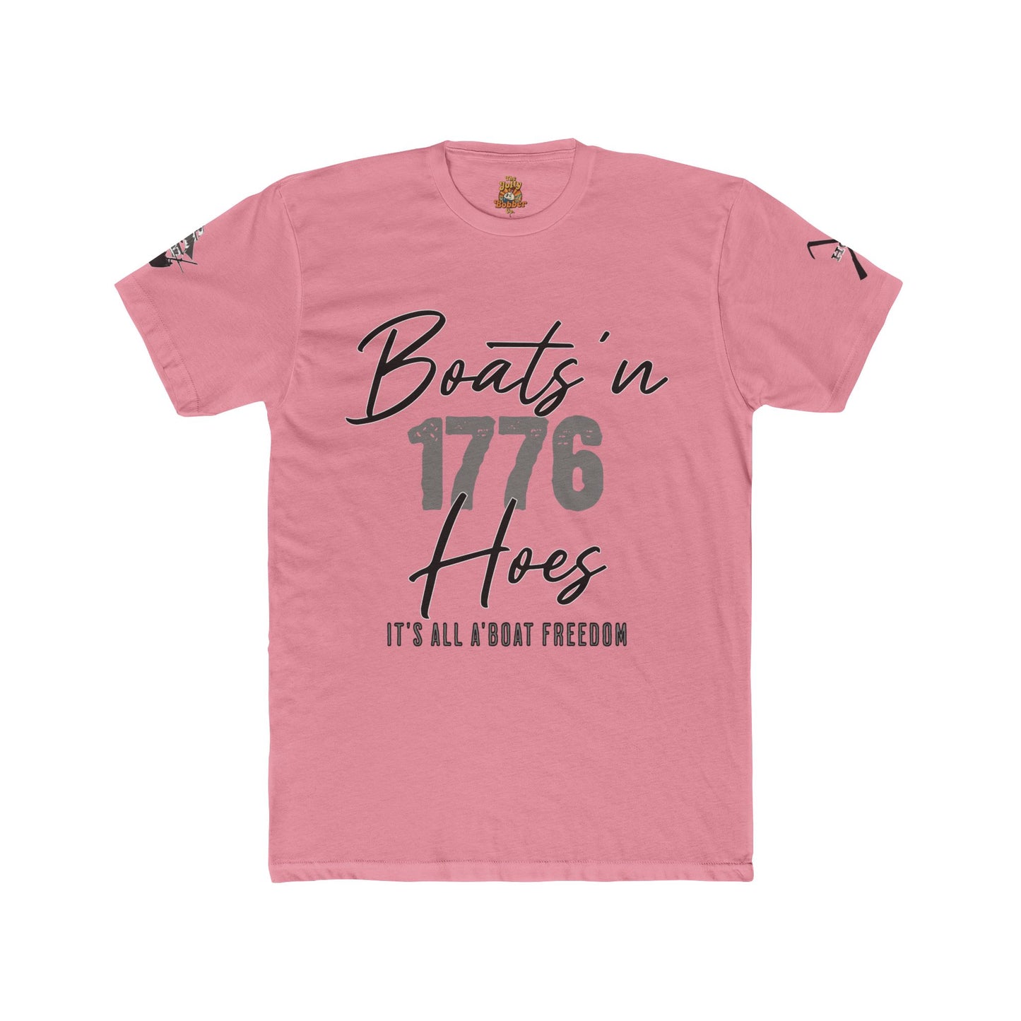 Boats'N Hoes 1776 Unisex Cotton Crew Tee