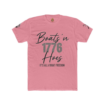 Boats'N Hoes 1776 Unisex Cotton Crew Tee