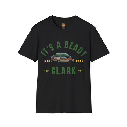 1989 Its a Beaut Clark Christmas Unisex Softstyle T-Shirt