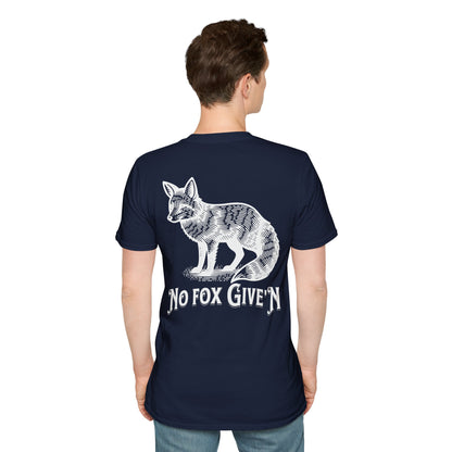 T-Shirt — 'No Fox Give'n' Vintage Fox Graphic Tee