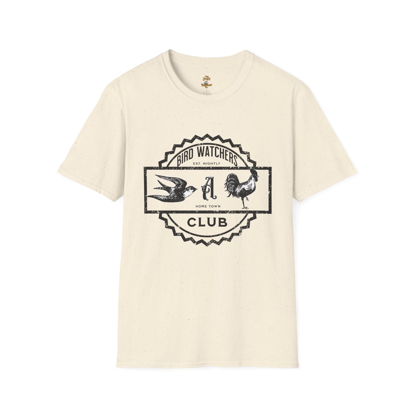 The Jolly Bobber Co. Bird Watching Club Adult Tee